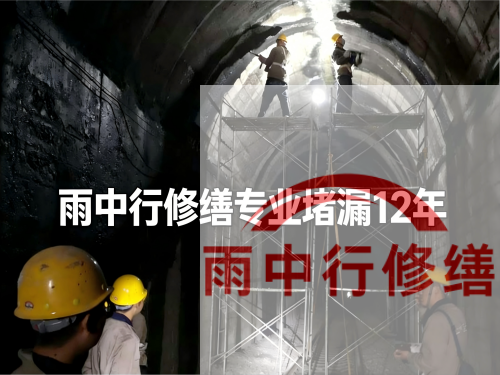 淮南长安镇隧道堵漏工程案例